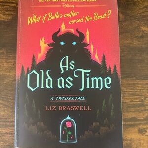 Disney As Old as Time Book - Red and Black Cover